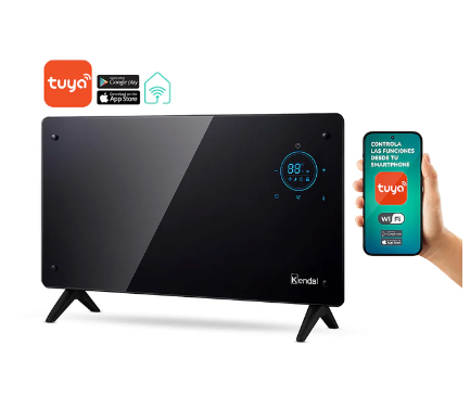 Panel Convector Vidrio KGH-1500 con WIFI