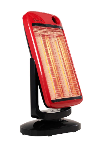 Estufa Fibra de Carbono Kendal KFC-90 Rojo/Negro